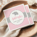 Search for pink baby shower napkins Elephant