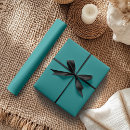Search for solid teal wrapping paper Colour