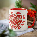 Search for vintage valentines day mugs Rustic