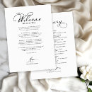 Search for fancy wedding programmes Elegant