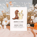Search for western engagement party invitations Cowboy boots