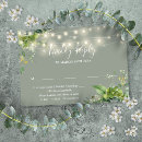 Search for garden wedding rsvp cards Sage green