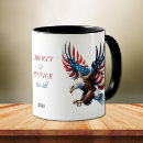Search for american flag symbol mugs Bald eagle