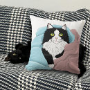 Search for tuxedo cat cushions Funny