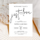 Search for love invitations Elopement