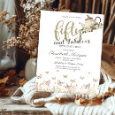 Search for tea 50th birthday invitations Watercolor