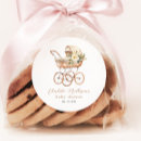 Search for baby carriage shower stickers Gender neutral