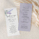 Search for watercolor wedding programs Calligraphy