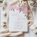 Search for hydrangea shower invitations Girl