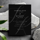 Search for classic monogram wedding invitations Typography
