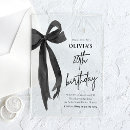 Search for elegant 20th birthday invitations Coquette
