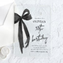 Search for chic 30th birthday invitations Adult birthday party