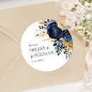 Search for gold navy wedding stickers Rustic