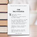 Search for book wedding invitations Literary