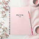 Search for customer notebooks Pink