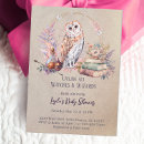 Search for owl invitations Mother to be
