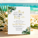 Search for last fling invitations Watercolor