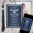 Search for silver foil graduation invitations Class of 2024