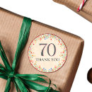Search for 70 years stickers Seventieth