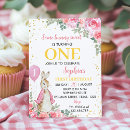 Search for wild one woodland birthday invitations Wildflower