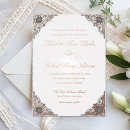 Search for rose gold and grey wedding invitations Simple