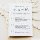 Search for printable games Trivia