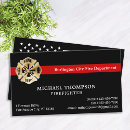 Search for fire department business cards Fireman