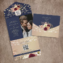 Search for burgundy and navy blue wedding invitations Country