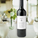 Search for table number wine labels Classic