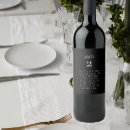 Search for wedding table numbers bottle labels Guest list