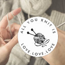 Search for knitting needles stickers Knitter