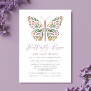 Search for butterfly kisses invitations Pretty