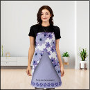 Search for purple floral aprons Pretty