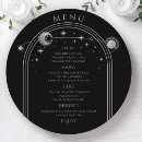 Search for black and silver wedding menus Elegant