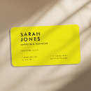 Search for neon color business cards Minimalist