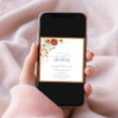 Search for burnt orange bridal shower invitations Botanical