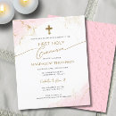 Search for pink religious invitations Simple