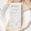 Search for rustic wedding menus Spring summer fall