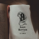 Search for fantasy rubber stamps This book belongs to