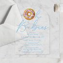 Search for doughnut baby shower invitations Trendy
