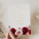 Search for year end invitations Gold