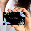 Search for monarch butterfly business cards Makeup artist