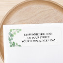 Search for pastel green return address labels Watercolor
