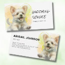 Search for pet grooming business cards Colourful