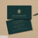Search for dark green and gold business cards Professional