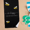 Search for bee beach towels Yellow