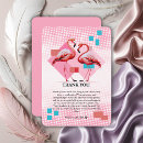 Search for aloha thank you cards Pink