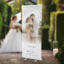 Search for bride and groom name banners For her