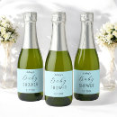 Search for baby shower wine labels Blue