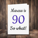 Search for funny 90th birthday cards Ninety